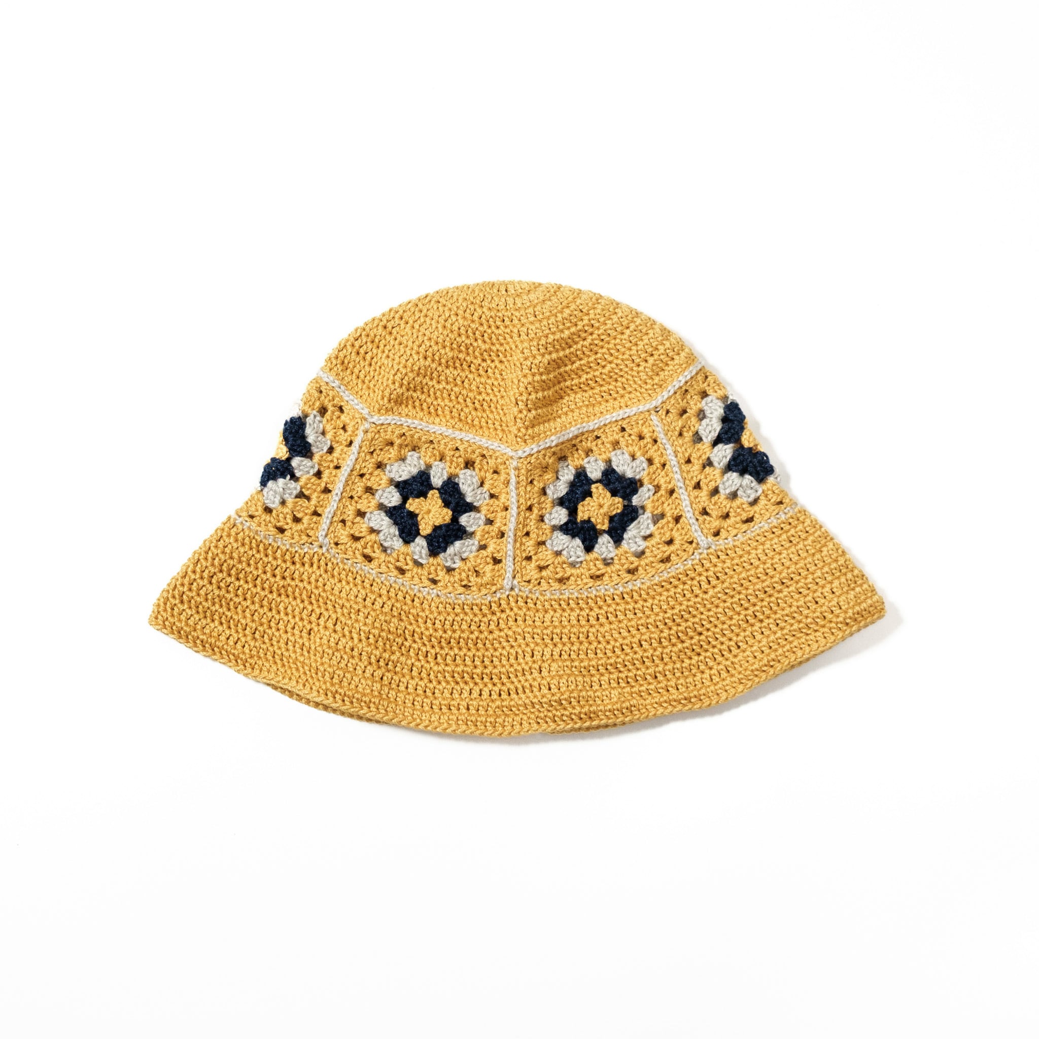 グラニーハット (イエロー) | andloom（アンドルーム）｜ハンドメイド