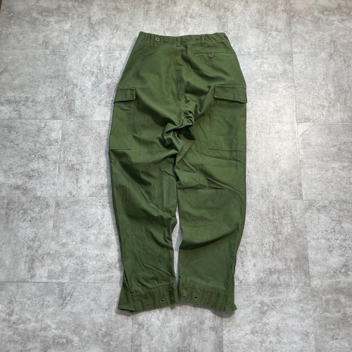 60-80s スウェーデン軍 実物 M-59 フィールドパンツ C48 w29 詳細写真11
