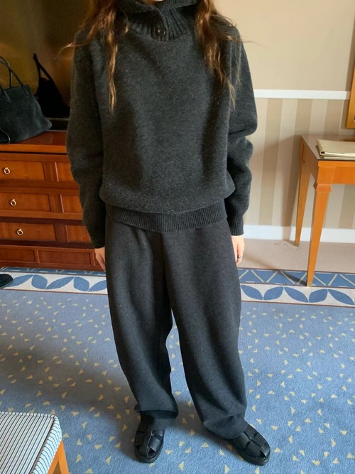 (予約) LIFFEY / Balloon wool pants 2color