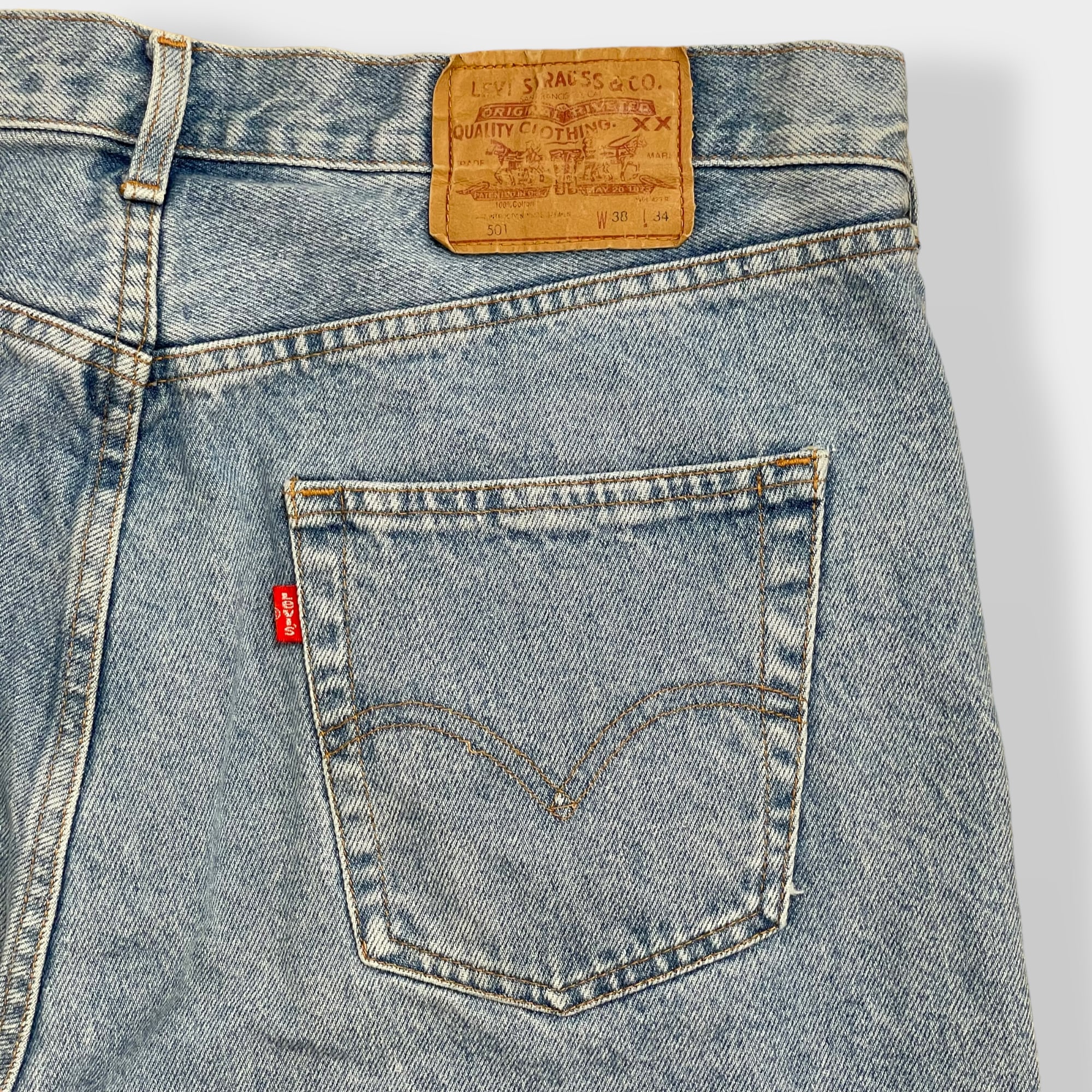 LEVI'S】 90s UK製 501 イギリス製 デニム ジーンズ ジーパン ボタン ...