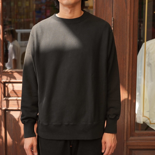 FOUNDOUR (ファウンダ) 26AW "REISSUE SWEAT SHIRT" -BLACK-