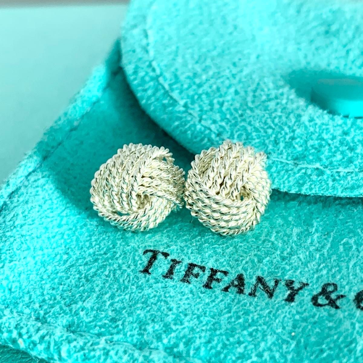 【TIFFANY&Co.】ティファニー　ノーツラウンド　ピアス　シルバー925 TIFFANY&Co. ティファニー ノーツ ラウンド ピアス シルバー