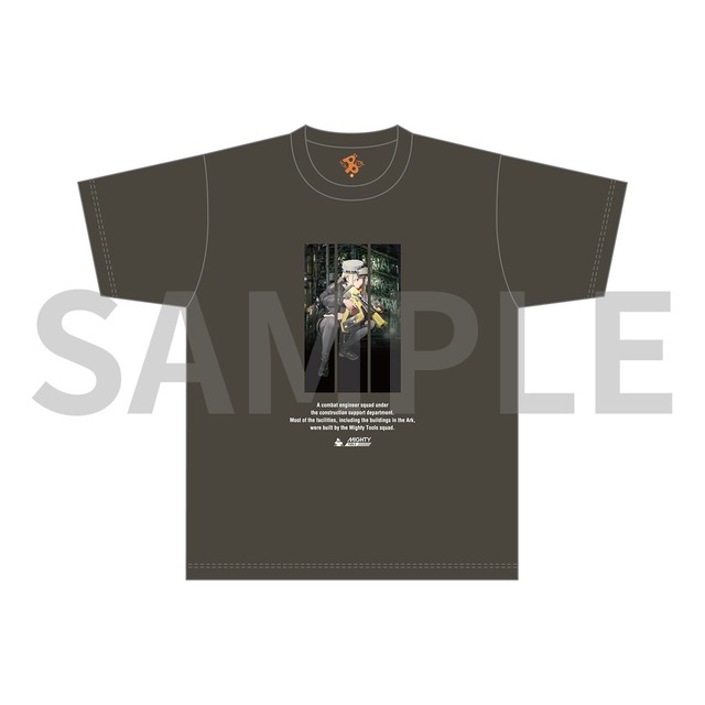 【ストア限定】NIKKE Tシャツ センチ ヘイジーブラック S/M/L/XL