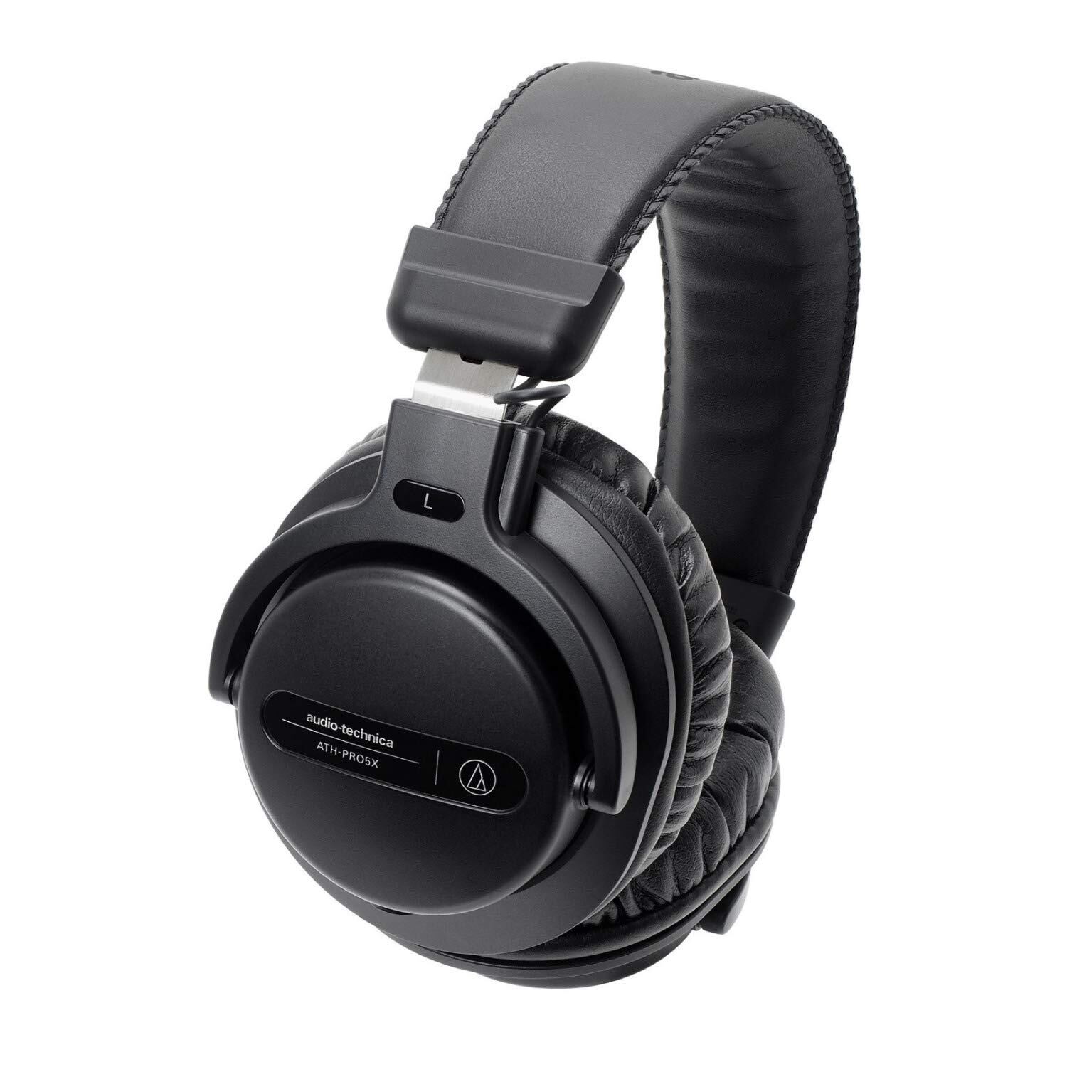 【特価処分】オーディオテクニカ ATH-PRO5X BK ヘッドホン 有線 DJ 密閉型ブラック