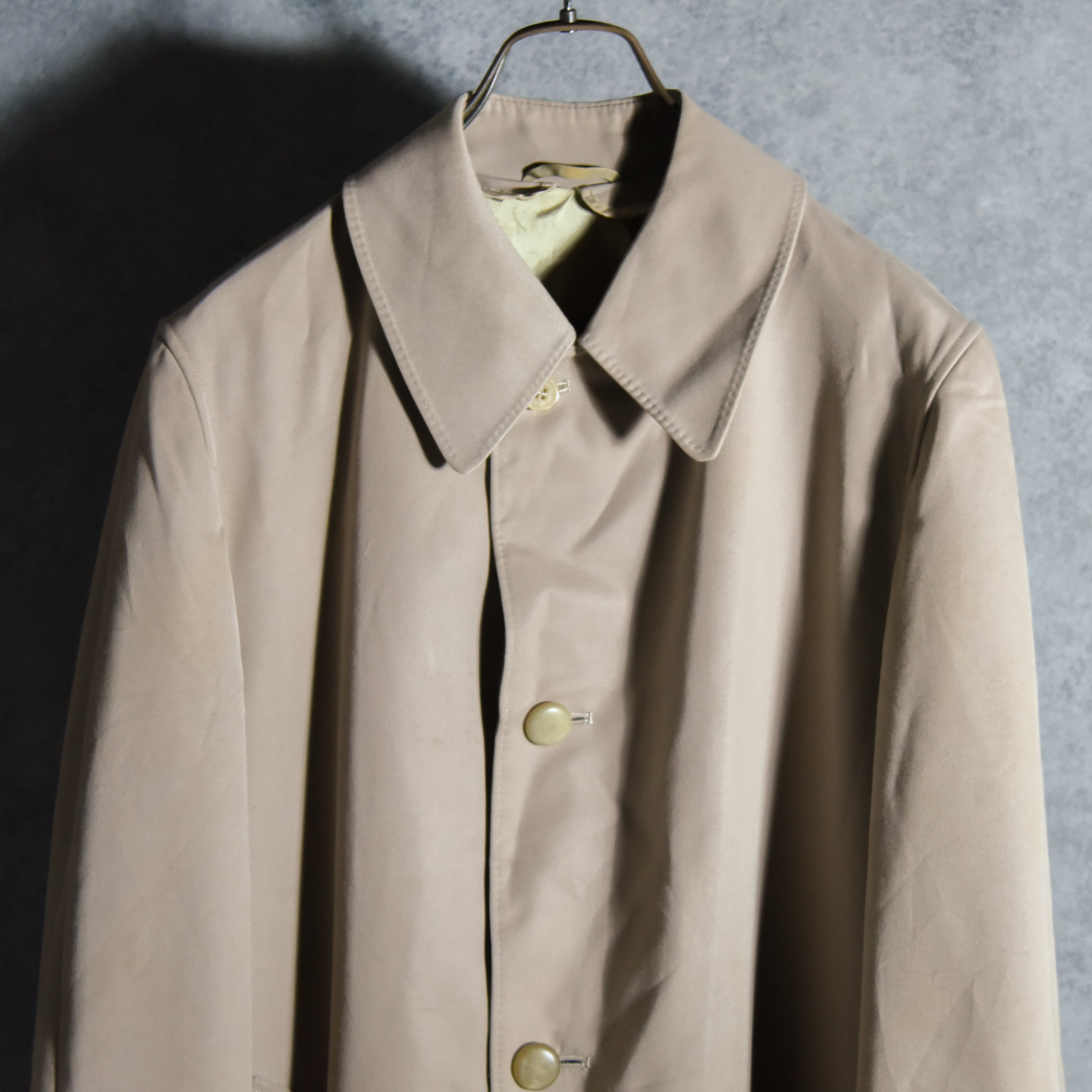 80s Aquascutum Balmacaan Coat Made in Canada アクアスキュータム