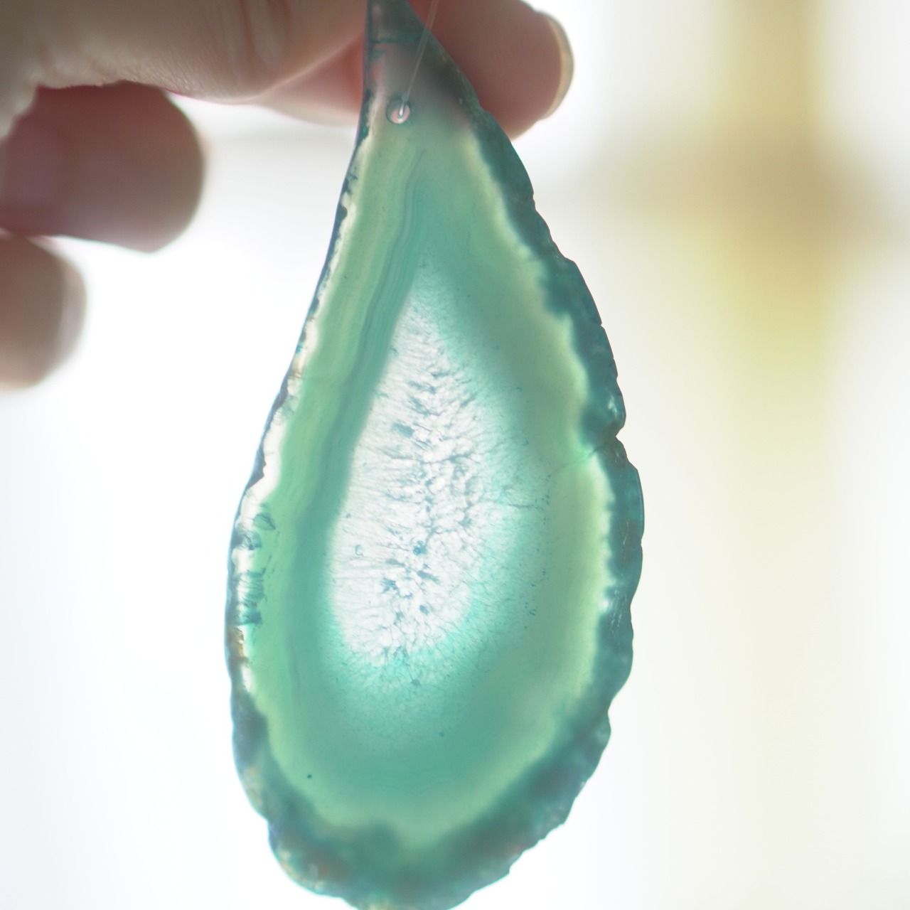 Blessed Rain 07 - アゲートヒーリングチャイム / Agate Sun Catcher Wind Chime 571