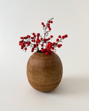 マンゴーウッド スクラッチ ベース｜Mango Wood Scratch Vase