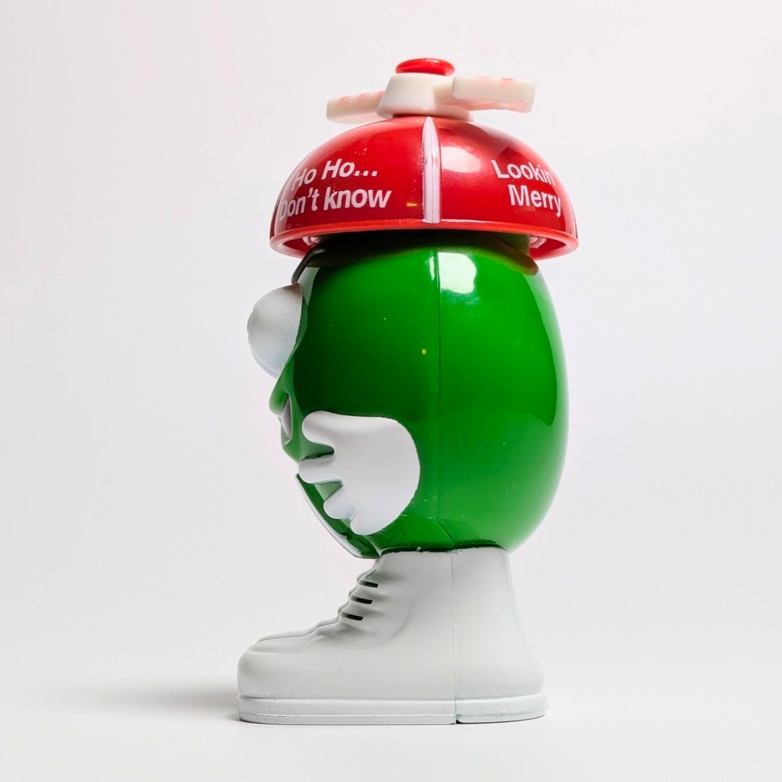 ☆VINTAGE JUNK☆【 m&m's  ( エムアンドエムズ ) 】 Mini container / コンテイナー / レッドハット / Holiday / ホリデー / クリスマス〚アメリカン雑貨 アメトイ〛