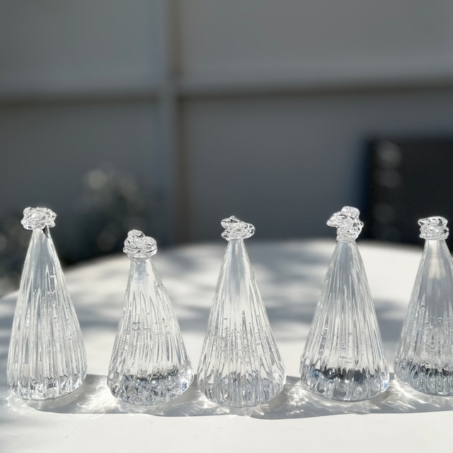 はるら工房　岩村志野　ガラスのツリー