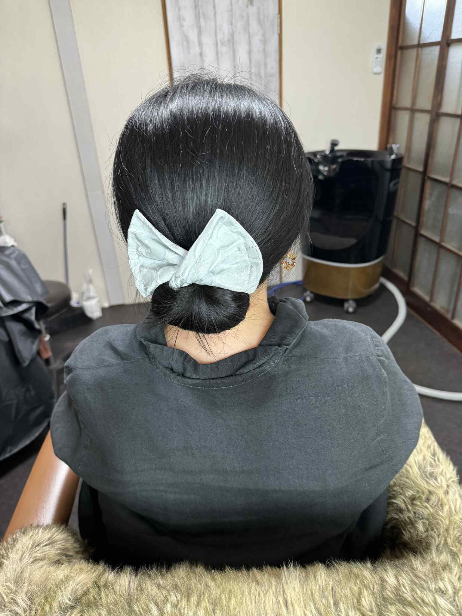 リボン(デフトバン)|着物地ヘアアクセサリー|正絹・日月堂