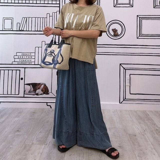 デイニテコリエ 　箔ロゴプリントT