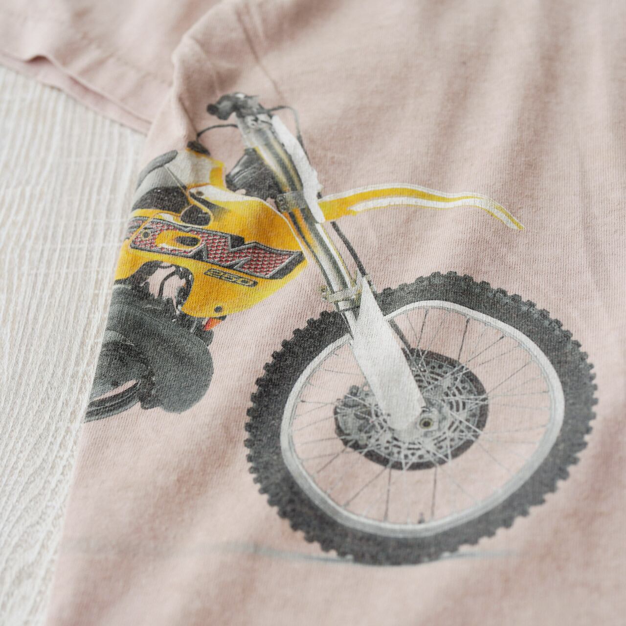 SUZUKI RM250 Promo Tee│古着 Tシャツ スズキ オフロードバイク 企業