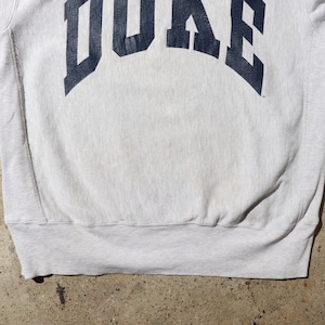 90s L Duke リバースウィーブ チャンピオン グレー スウェット 