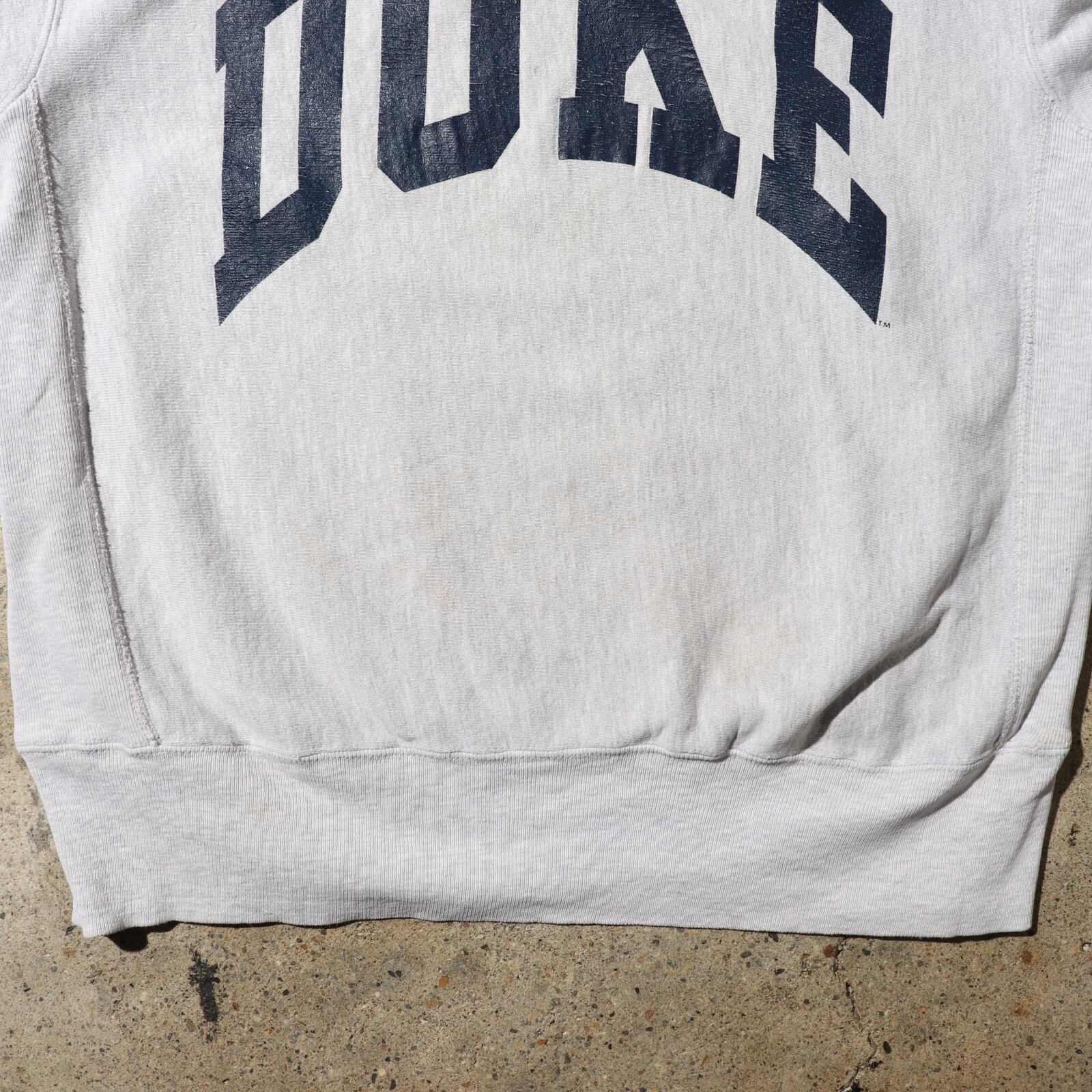 90s L Duke リバースウィーブ チャンピオン グレー スウェット 