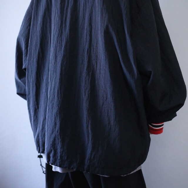 "Champion" over silhouette  nylon pullover