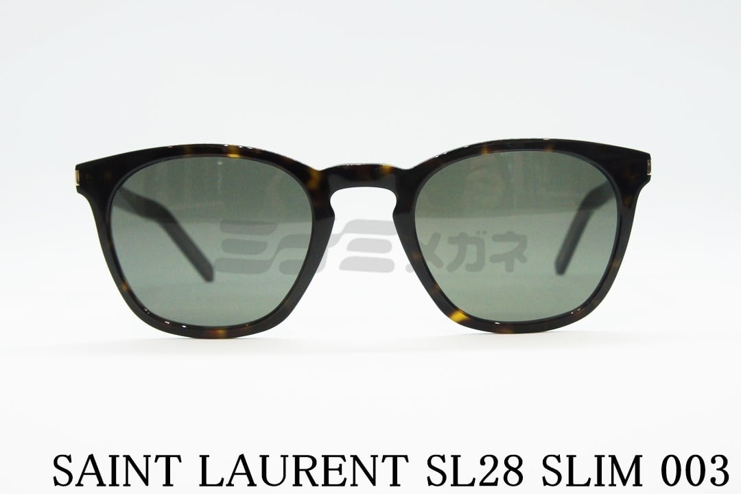 SAINT LAURENT サンローラン メガネ プレミア生産終了モデル SAINT LAURENT SL186 SLIM 003 スクエア 