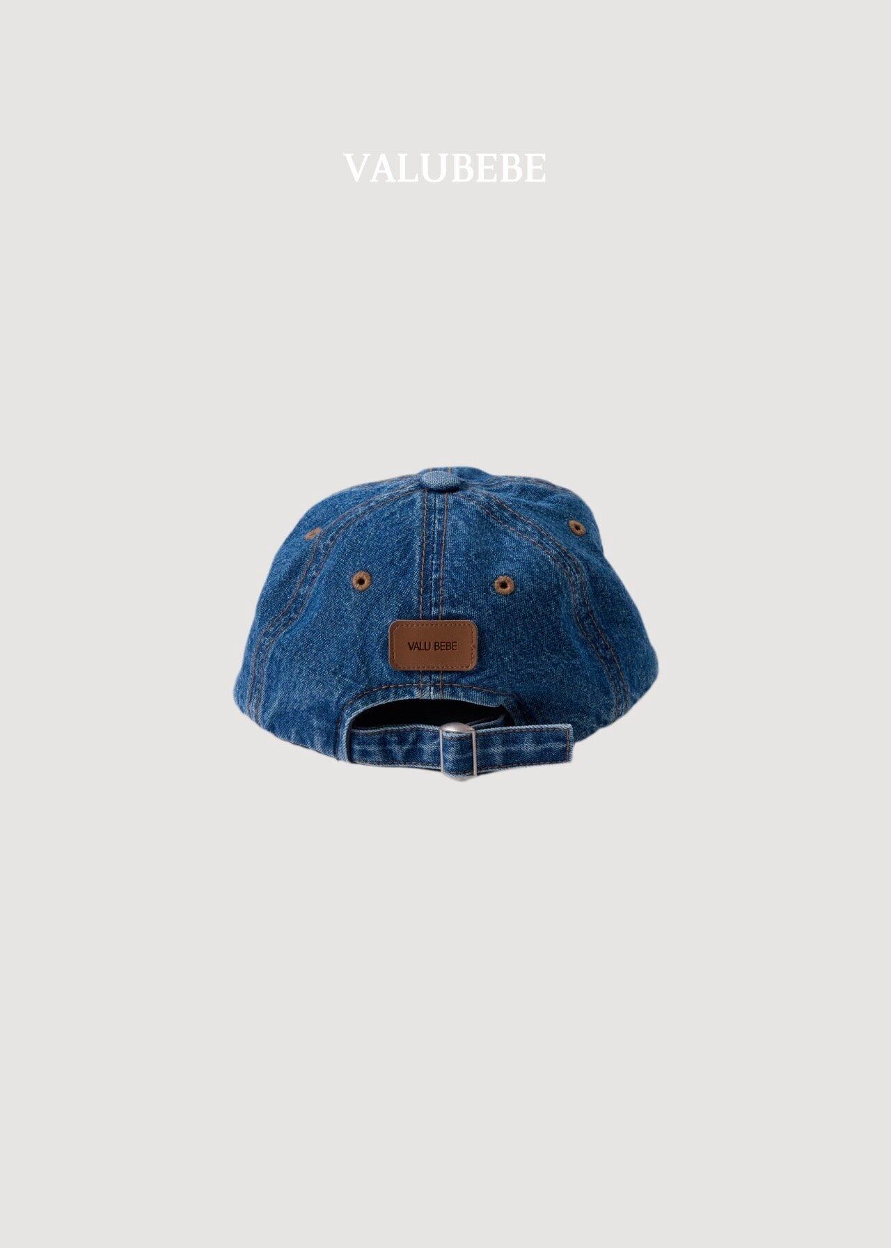 送料無料【予約】/ Bデニムキャップ / valubebe