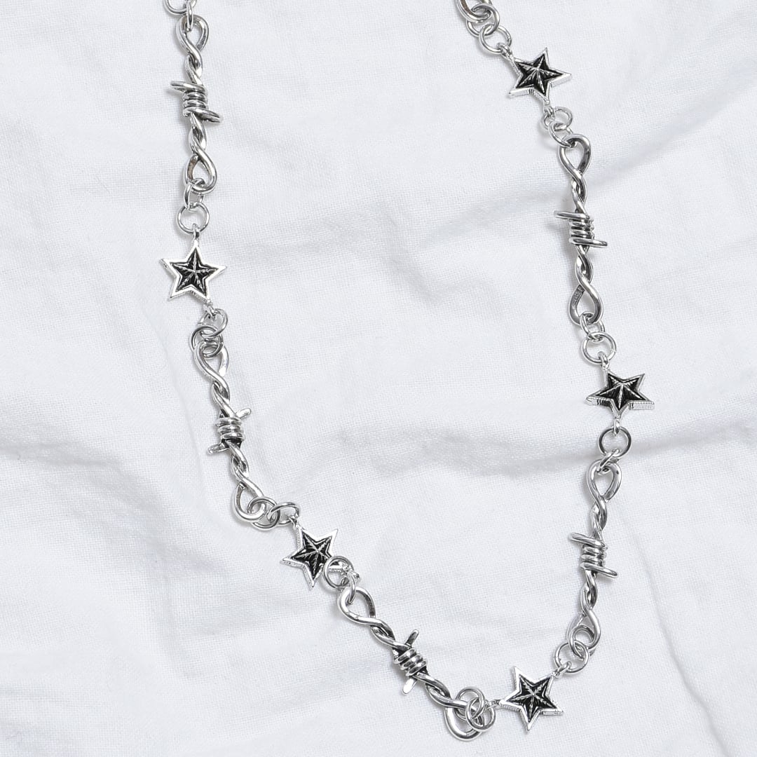 【12/16新着】WIRE STARネックレス