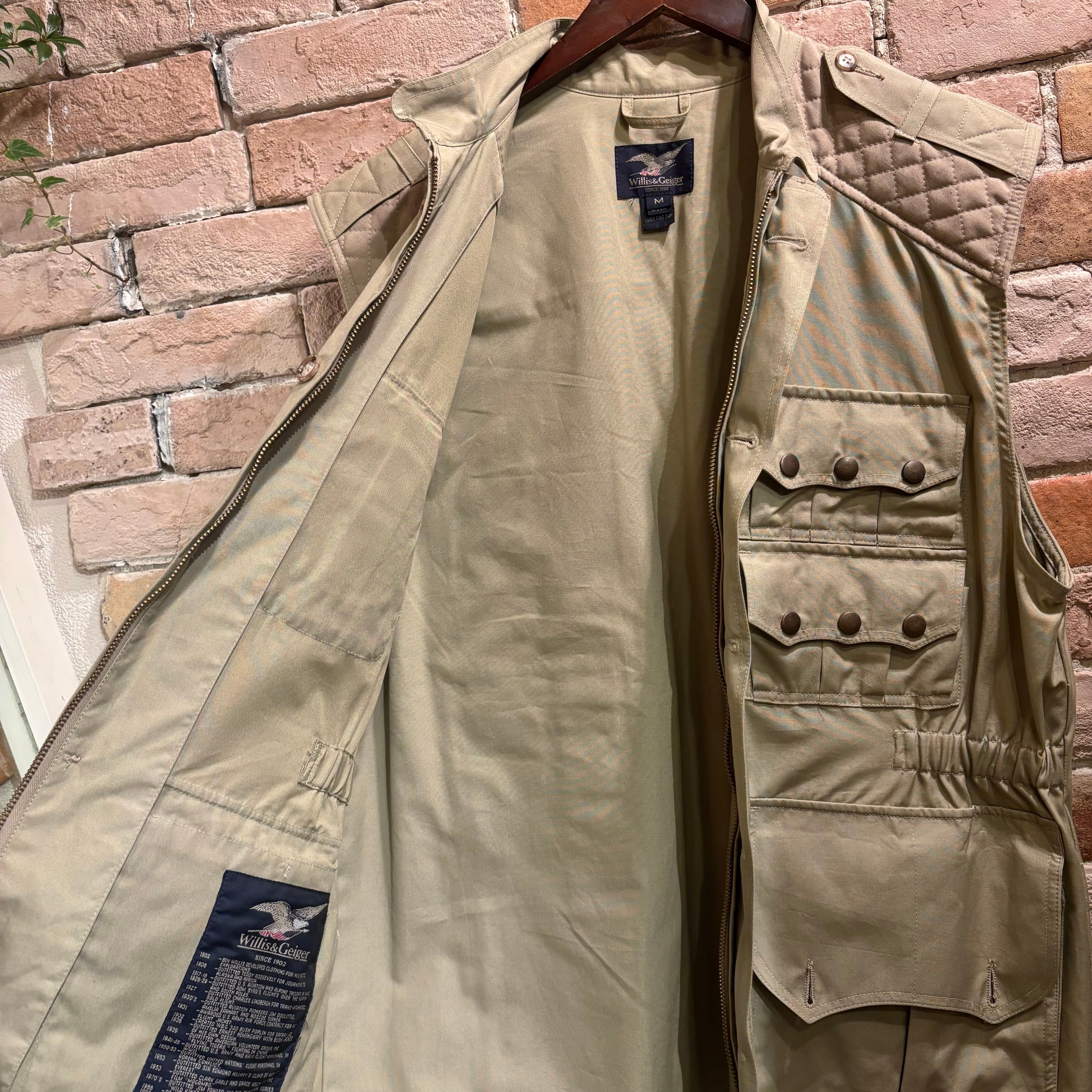 Willis&Geiger サイズM(大きめ) USA製 ベスト フォトグラファー