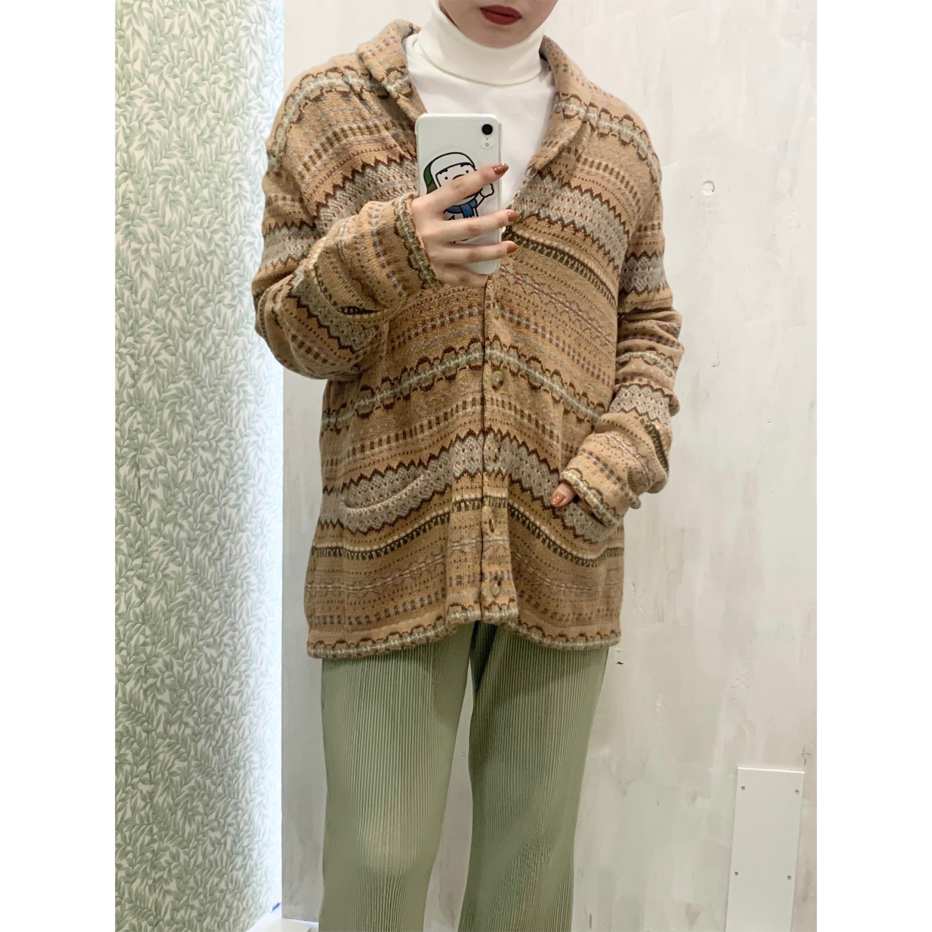 Ralph Lauren/knit/cardigan/beige/ラルフローレン/ニット