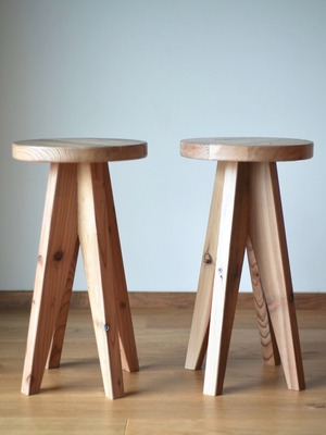 STAGE PLANK STOOL (L)