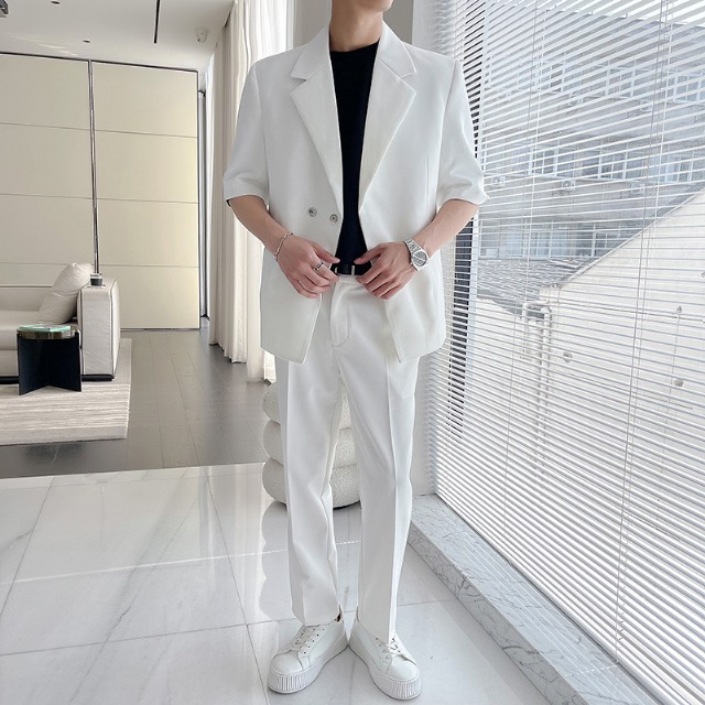 予約販売】2点セット スーツ パンツ メンズ セットアップ ジャケット