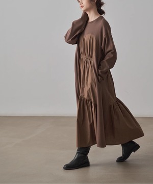 ギャザー◆ワンピース【w-30260】