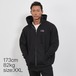 full zip hoodie (BLACK) 【M,L】