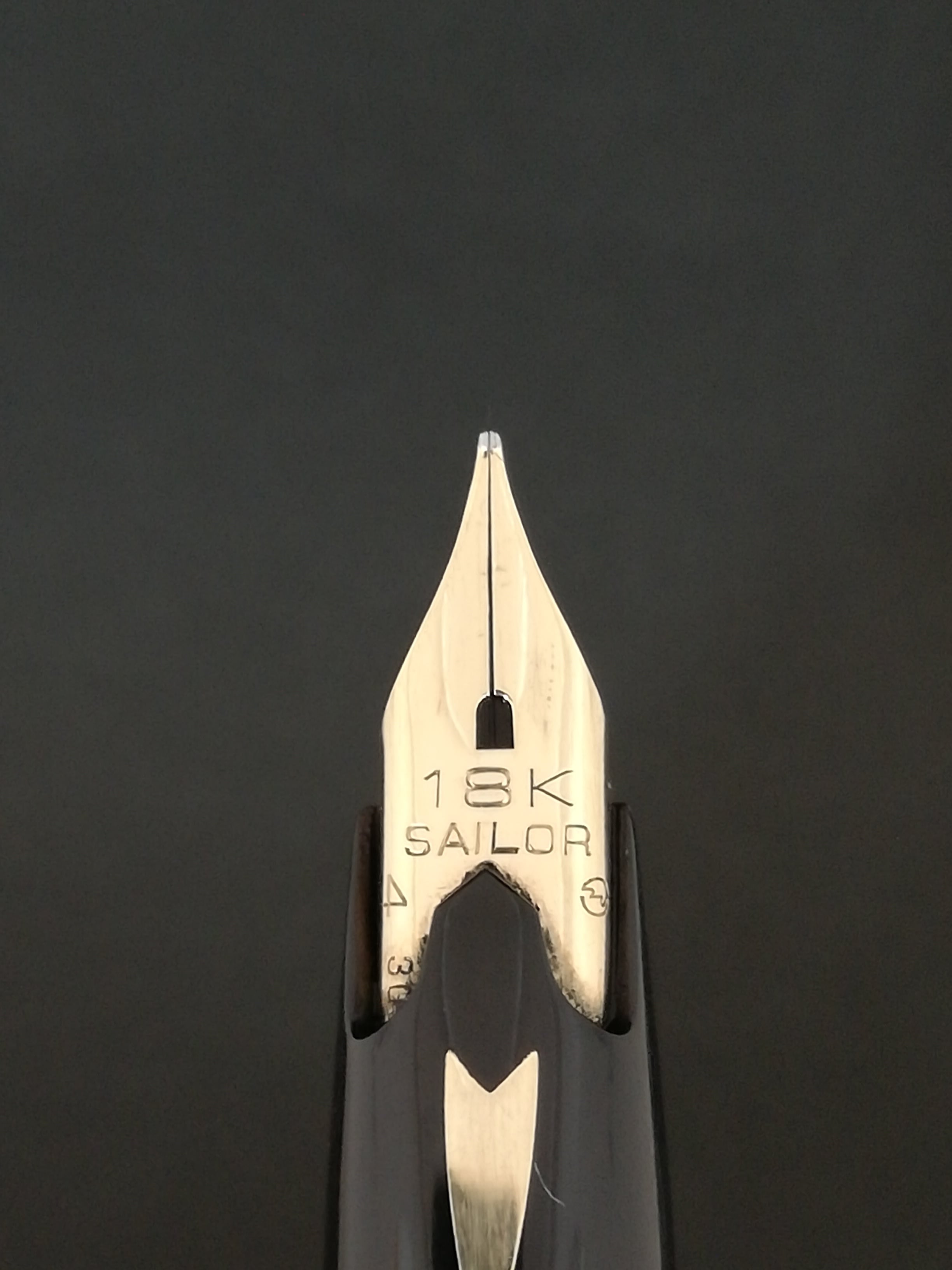 80s セーラー万年筆 世界の銘木シリーズ 黒檀 旧 SAILOR （中字） 18K