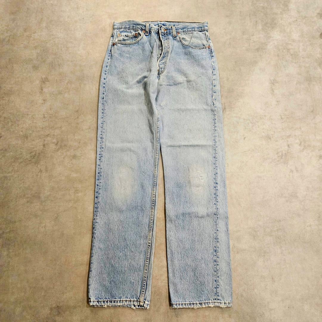 リーバイス501 Levis W33 エルパソ 青 USA製 90s 17461