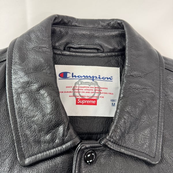 Supreme×Champion/シュプリーム×チャンピオン【15AW】Leather Coaches
