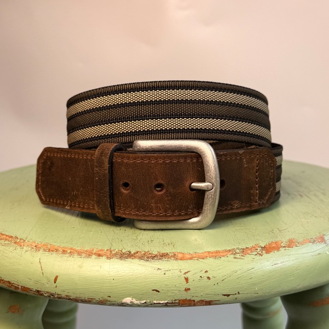 USA製  Bison Deaign Nylon Webbing Belt made in USA