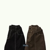 【取寄/韓国直送】Plain. 26/SM ステッチバミューダパンツ｜夏服｜韓国子供服