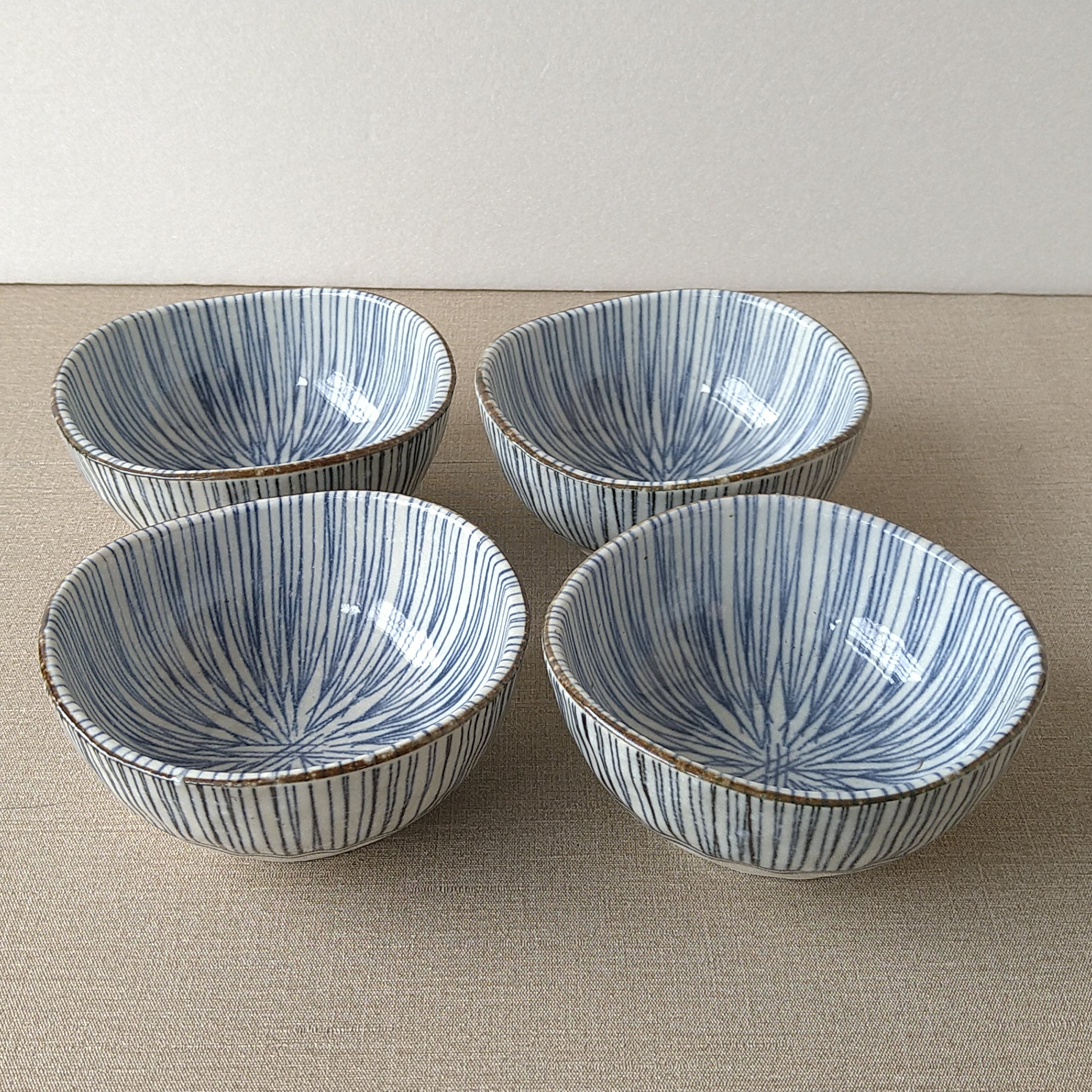 日本製 美濃焼 三峰 細十草 小付 和モダン | PAY ID