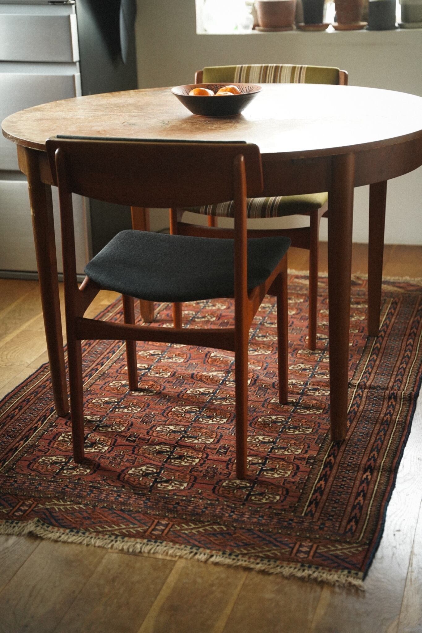 908 -Semi Antique Turkmen Tekke rug