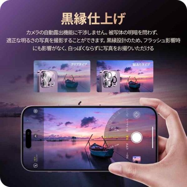 NIMASO カメラフィルム iPhone 14 Pro/iPhone 14 Pro Max 用 カメラ