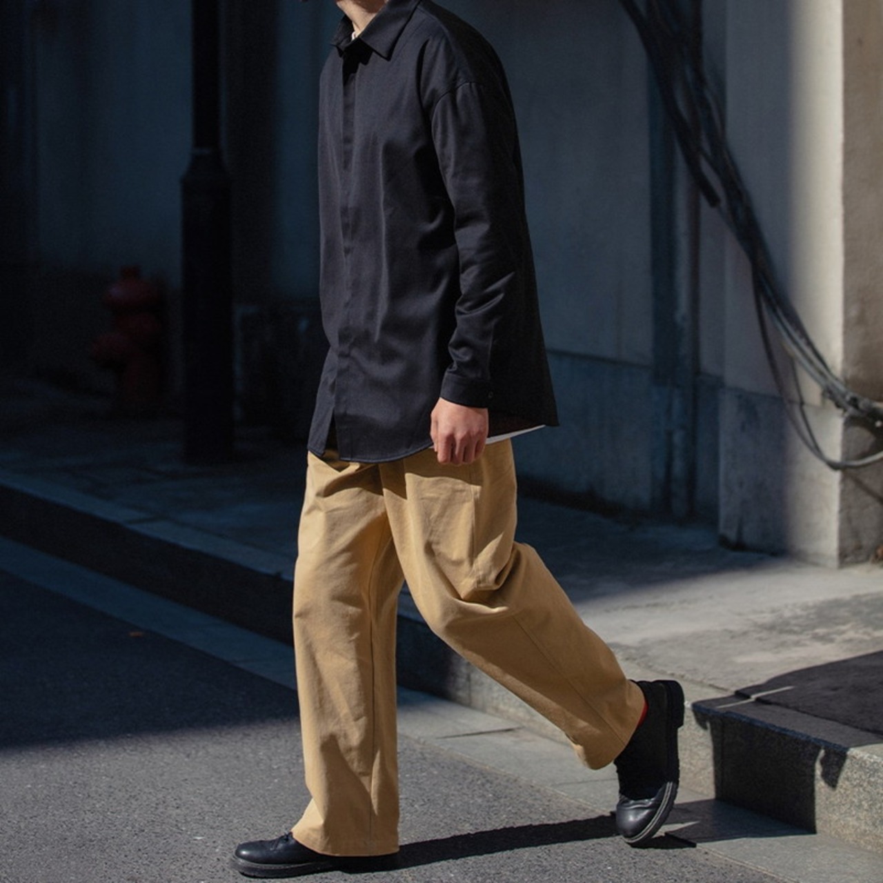 フロントフライベーシックシャツ　970