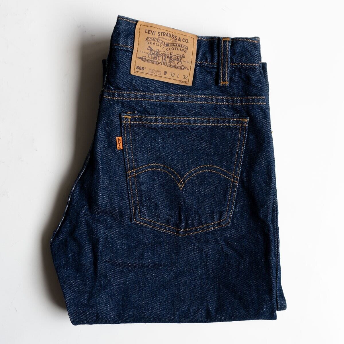 雰囲気抜群/濃紺】EVISU 【LOT.2000 デニムパンツ】32×35 エビス