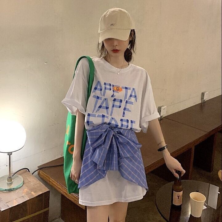 サマールーズプリントTシャツ トップス 夏物 モンロー59262373079