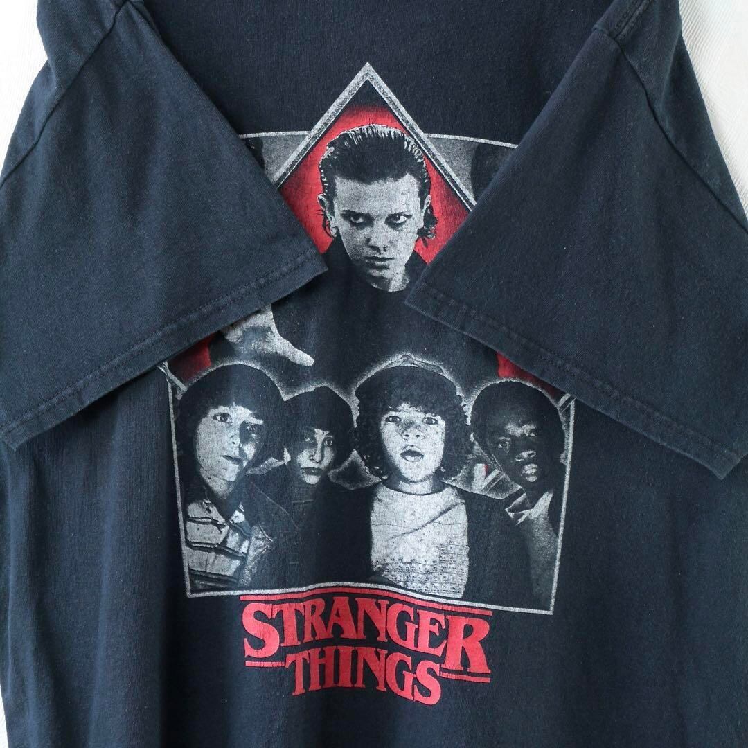 STRANGER THINGS ストレンジャーシングス Tシャツ ビッグプリント ...