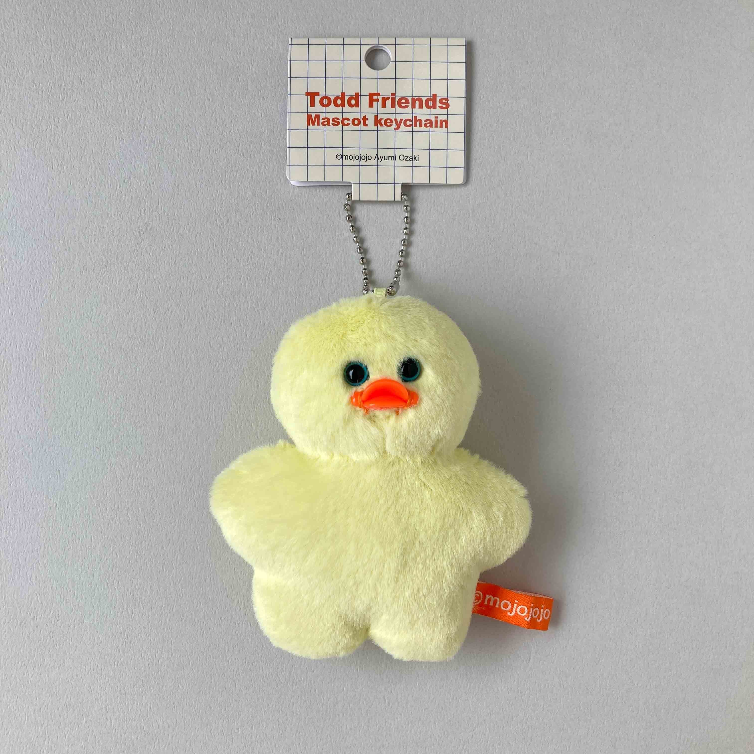 〈osaka抽選応募受付中〉mojojojo Todd friends Mascot Keychain -01