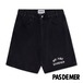 【PAS DE MER/パドゥメ】WAV SHORTS ショートパンツ / BLACK ブラック