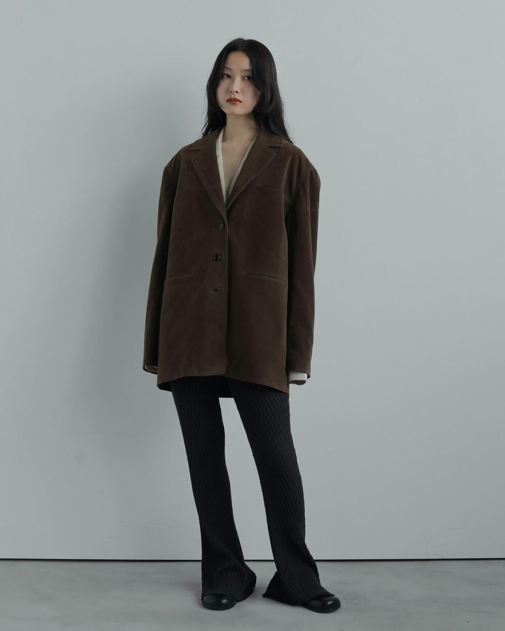 anuke アンヌーク Eco Suede Jacket 62520102 | ANERCA & L.I.V