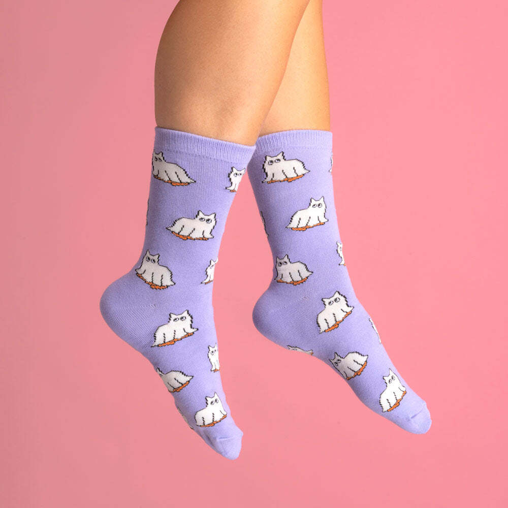即納» Coucou Suzette GHOST CAT SOCKS ククシュゼット | 子供服 capucapu
