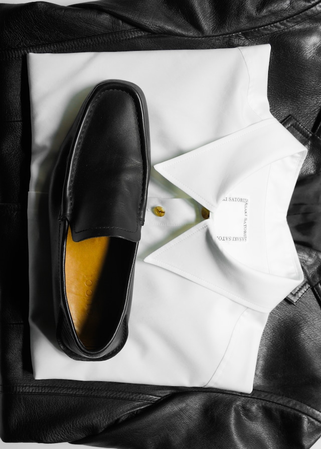 00’s GUCCI leather driving shoes