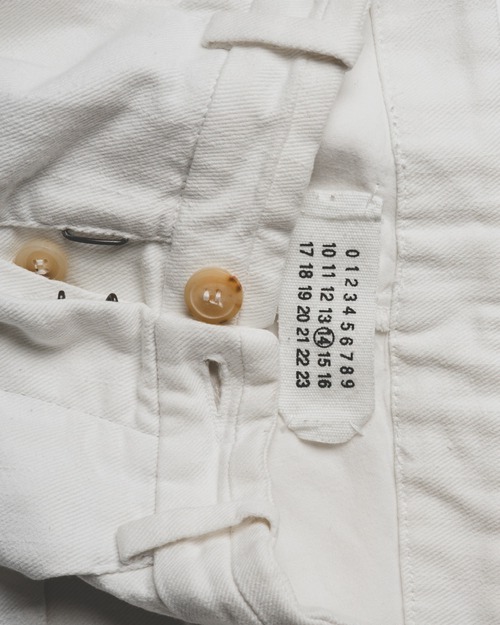 【2010SS】“Maison Martin Margiela” Cotton heavy Twill 5 Pocket Trousers （Made in Italy）