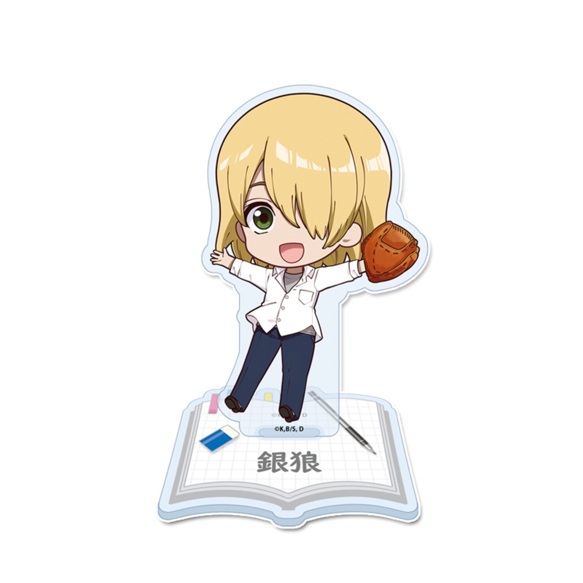 Dr.STONE ぷちちょこ アクリルスタンド【銀狼】放課後 | あるじゃん 