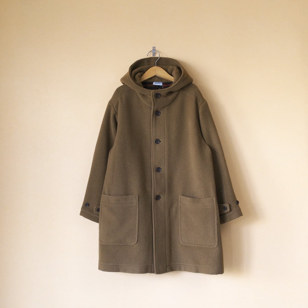 ARMEN アーメン DOUBLE FACE HOODED COAT ダブルフェイスフードコート