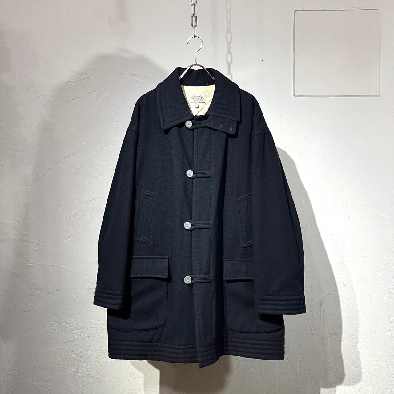 90s ARMANI JEANS Wool Coat