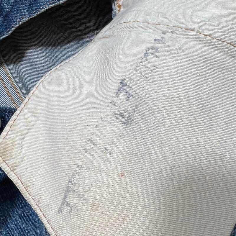 70's Levi's リーバイス 501 66前期 デニム 色落ち良好 刻印6 70's Levi's リーバイス 501 66前期 デニム 色落ち良好 刻印6